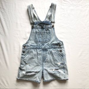 Forever 21 Short Overalls